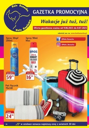 Gazetka promocyjna Hala Banacha, ważna od 09.06.2025 do 08.07.2025.