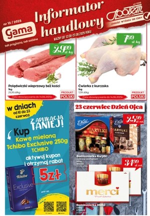 Gazetka promocyjna Społem Kielce, ważna od 12.06.2025 do 23.06.2025.