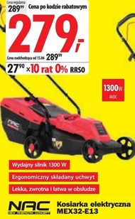 Kosiarka elektryczna Nac