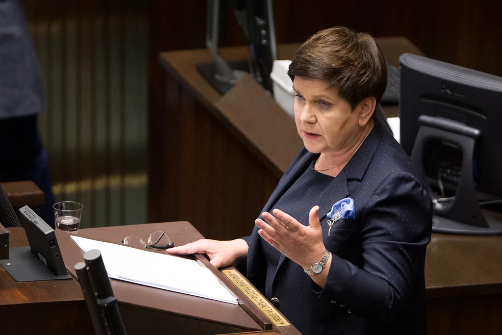 Beata Szydło krytykuje wystąpienie Donalda Tuska w Sejmie Beata Szydło krytykuje wystąpienie Donalda Tuska w Sejmie