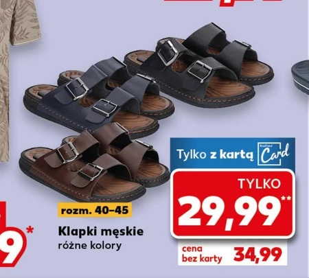 Klapki męskie