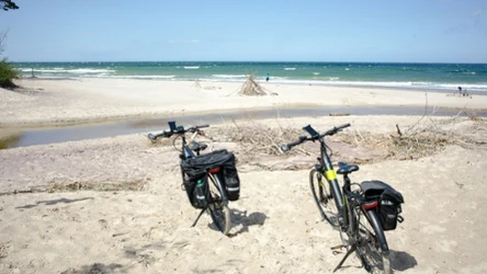 EuroVelo 10/13 wiedzie wzdłuż Bałtyku