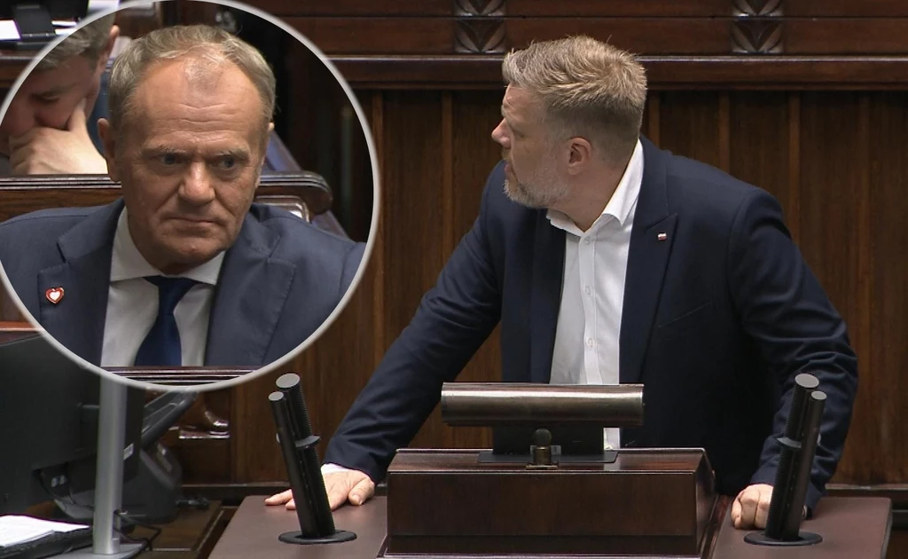 Adrian Zandberg zwrócił się do Donalda Tuska Adrian Zandberg zwrócił się do Donalda Tuska
