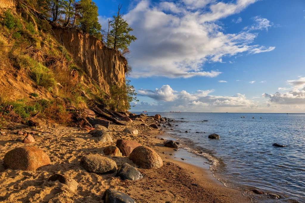 Klif - plaża Orłowo