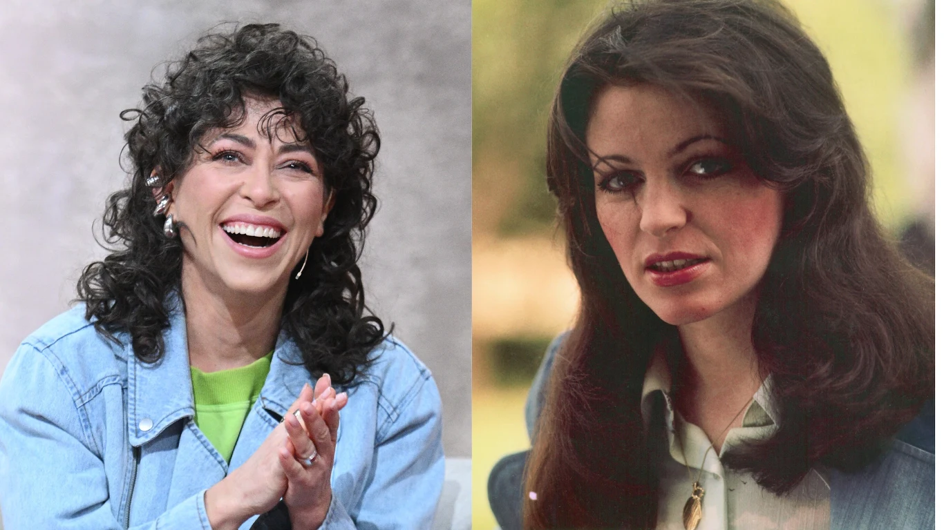 Powstanie musical o Annie Jantar Dwa portrety kobiet, po lewej kobieta z kręconymi ciemnymi włosami, szeroko uśmiechnięta, ubrana w dżinsową kurtkę i jasnozieloną bluzkę, po prawej kobieta z długimi, prostymi, ciemnymi włosami, o poważnym wyrazie twarzy, w kremowej koszuli.