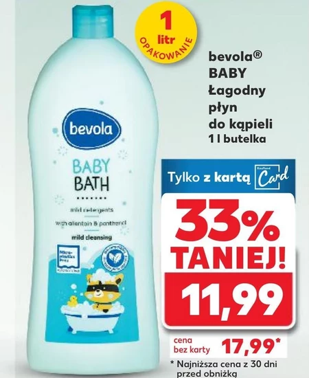 Płyn do kąpieli bevola