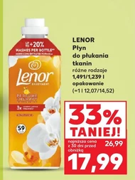 Płyn do płukania tkanin Lenor