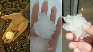 Tysiące wyładowań, grad jak piłki pingpongowe. Burze uderzyły w Europie