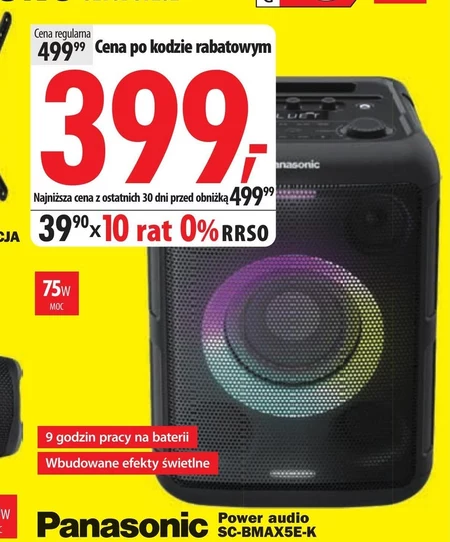 Power audio Panasonic
