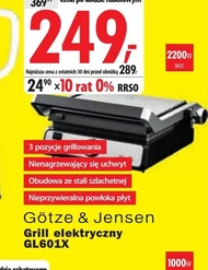 Grill elektryczny Götze & Jensen