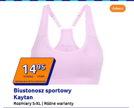 Biustonosz sportowy Kaytan