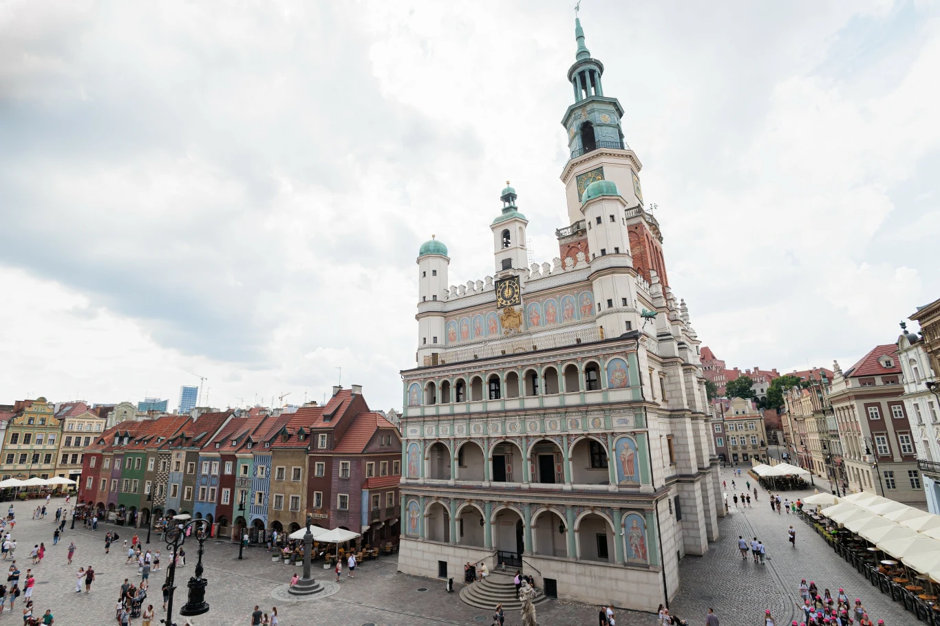 Ratusz w Poznaniu odbudowano po pożarze w 1536 roku Ratusz w Poznaniu odbudowano po pożarze w 1536 roku