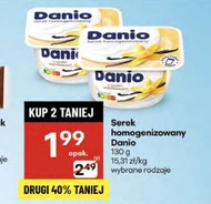 Гомогенізований сир Danio
