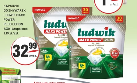 Kapsułki do zmywarki Ludwik