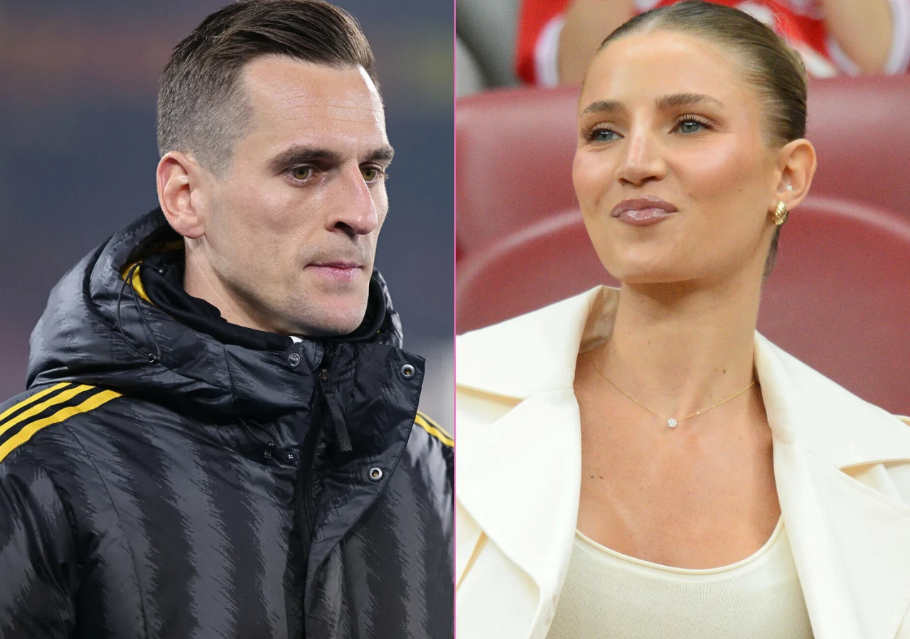 Arkadiusz Milik i Agata Sieramska Arkadiusz Milik i Agata Sieramska