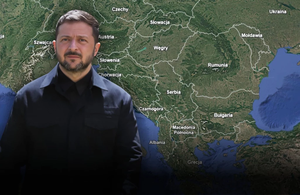 Prezydent Ukrainy Wołodymyr Zełenski ostrzega Rumunię i Mołdawię
