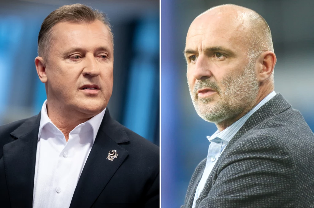 Cezary Kulesza i Michał Probierz Cezary Kulesza i Michał Probierz