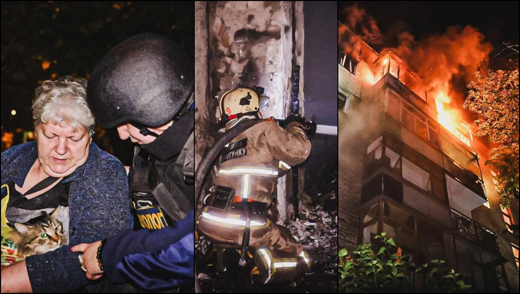 Rosjanie zaatakowali Charków dronami. Rośnie liczba rannych Rosjanie zaatakowali Charków dronami. Rośnie liczba rannych