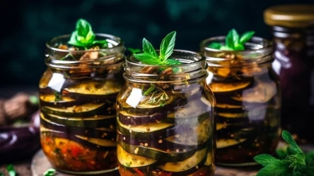 Kiszone bakłażany są popularne w kuchni gruzińskiej i bałkańskiej. 