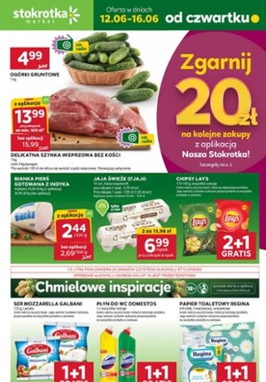 Gazetka promocyjna Stokrotka Market, ważna od 12.06.2025 do 16.06.2025.