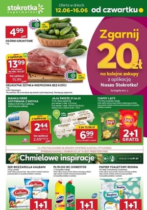 Gazetka promocyjna Stokrotka Supermarket, ważna od 12.06.2025 do 16.06.2025.