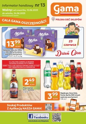 Gazetka promocyjna Gama, ważna od 12.06.2025 do 24.06.2025.