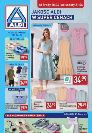 Gazetka promocyjna Aldi, ważna od 18.06.2025 do 21.06.2025.