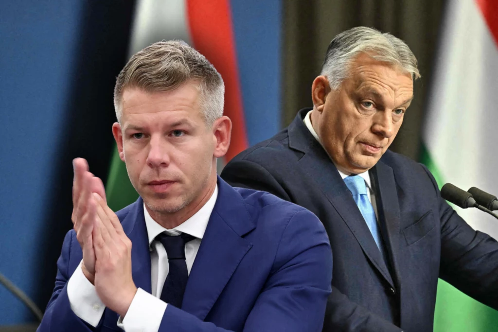 TISZA (na zdj. lider Péter Magyar) coraz bardziej zagraża Viktorowi Orbánowi TISZA (na zdj. lider Péter Magyar) coraz bardziej zagraża Viktorowi Orbánowi