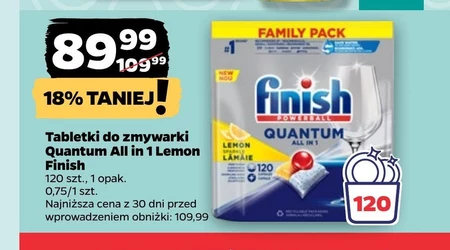 Tabletki do zmywarki Finish