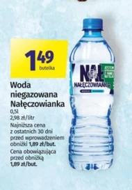 Негазована вода Nałęczowianka