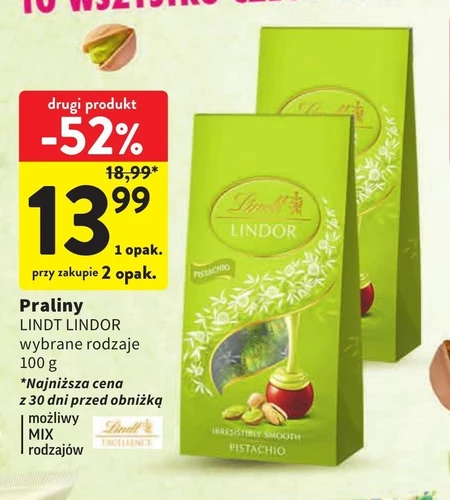 Praliny Lindor