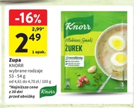 Zupa w proszku Knorr