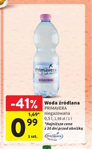 Woda niegazowana Primavera