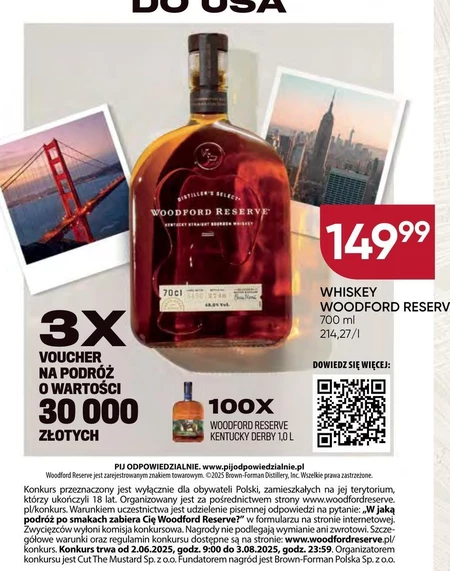 Whiskey Woodford Reserve