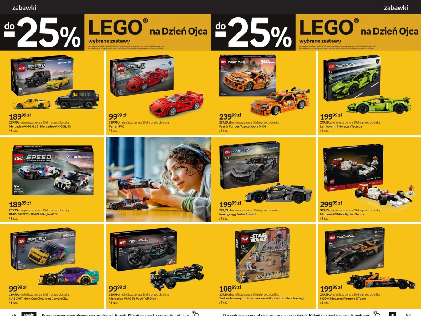 Szukasz prezentu na Dzień Taty? Empik przecenił najlepsze zestawy klocków LEGO!