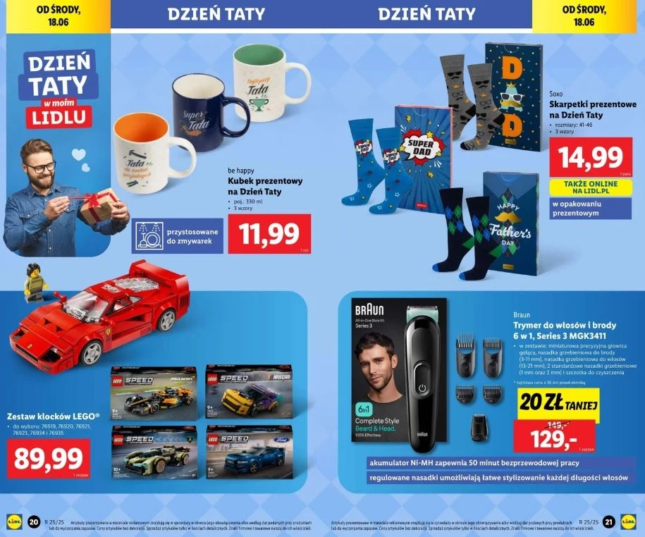 Lidl oferuje prezenty na Dzień Ojca!