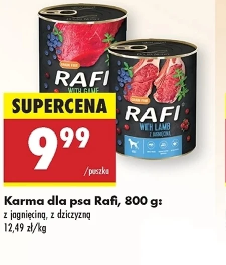 Karma dla psa Rafi