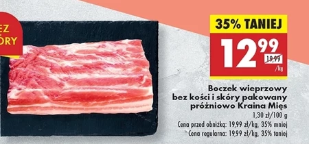 Boczek bez kości Kraina Mięs