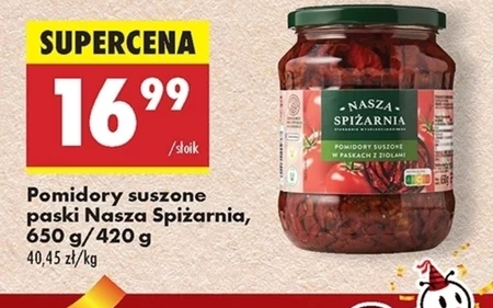 Pomidory suszone Nasza Spiżarnia