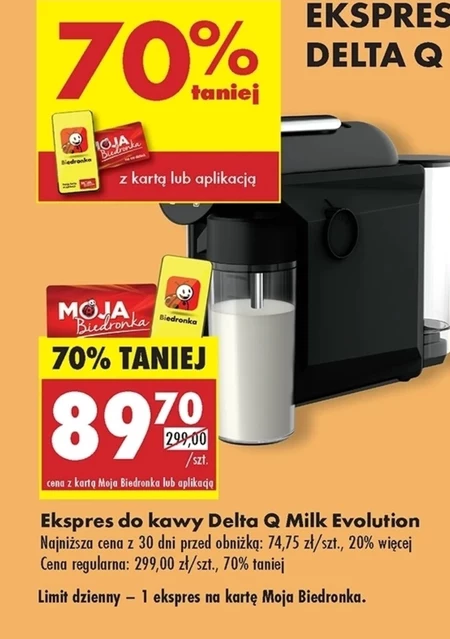 Ekspres do kawy Delta Q