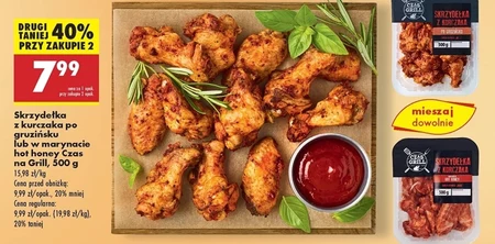 Skrzydełka z kurczaka Czas na grill