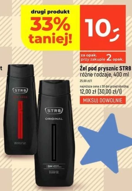 Żel pod prysznic STR8