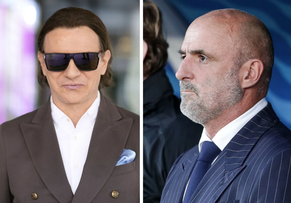 Radosław Majdan, Michał Probierz Radosław Majdan, Michał Probierz
