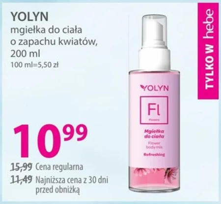 Mgiełka do ciała Yolyn