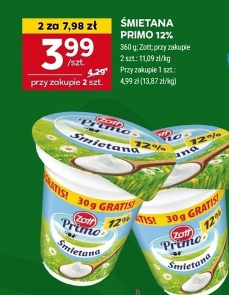 Śmietana Zott