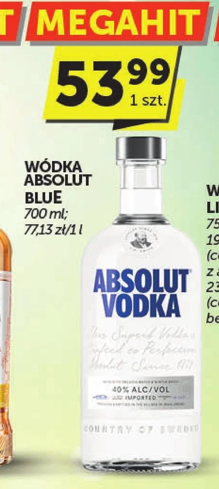 Wódka Absolut