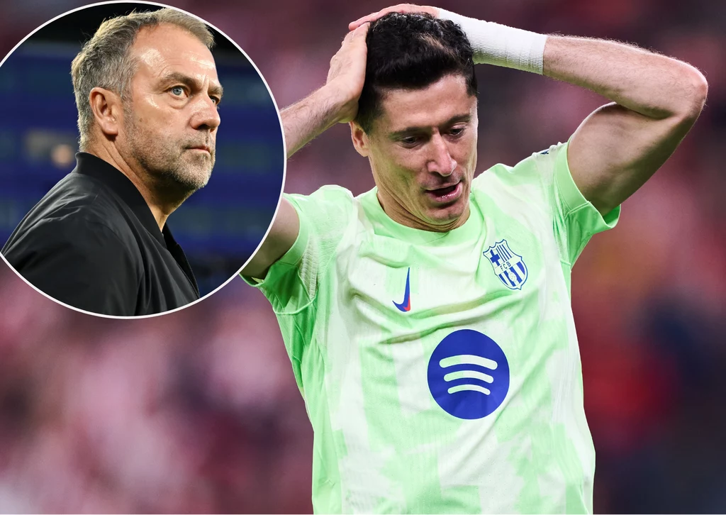 Hansi Flick i Robert Lewandowski Hansi Flick i Robert Lewandowski