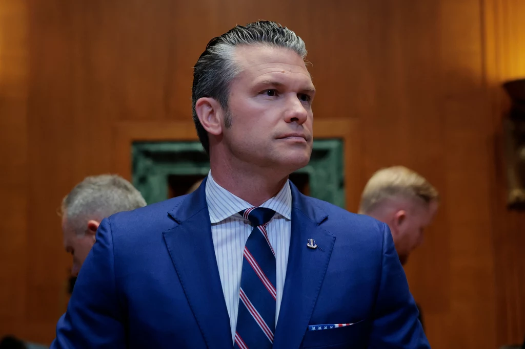 Szef Pentagonu Pete Hegseth Szef Pentagonu Pete Hegseth