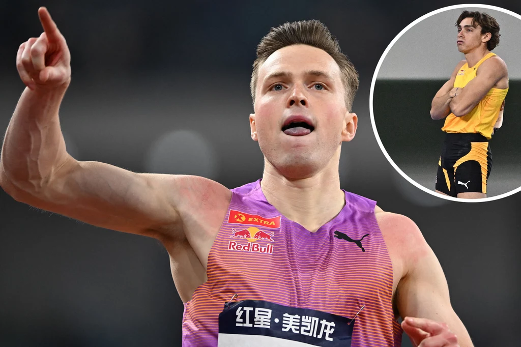 Armand Duplantis fenomenalnie zakończył mityng w Oslo, ale nie chciał atakować rekordu świata. Ten zaś poprawił za chwilę Karsten Warholm Armand Duplantis fenomenalnie zakończył mityng w Oslo, ale nie chciał atakować rekordu świata. Ten zaś poprawił za chwilę Karsten Warholm