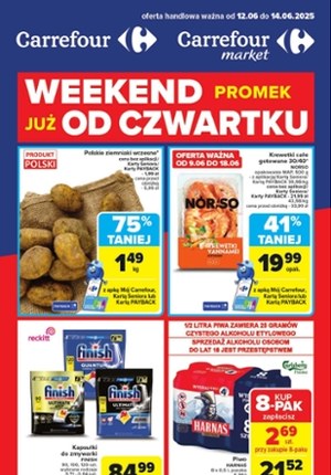 Gazetka promocyjna Carrefour Market, ważna od 12.06.2025 do 14.06.2025.